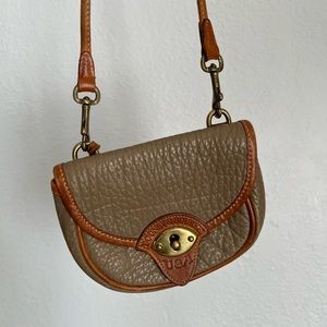 SOLD Dooney & Bourke Calvary Taupe Belt Bag